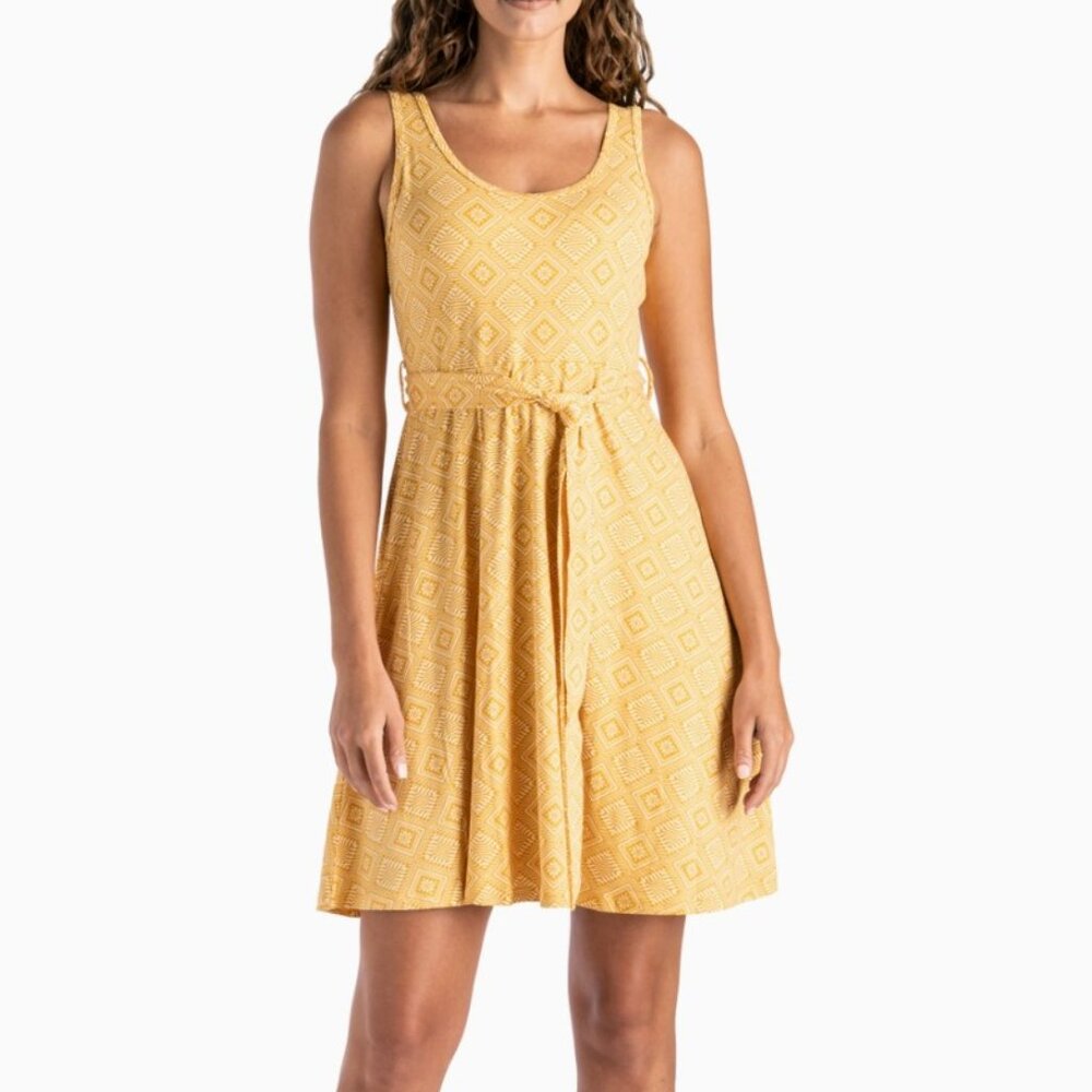 Allthreads Rio Dress Bondi Yellow  X Large (16)